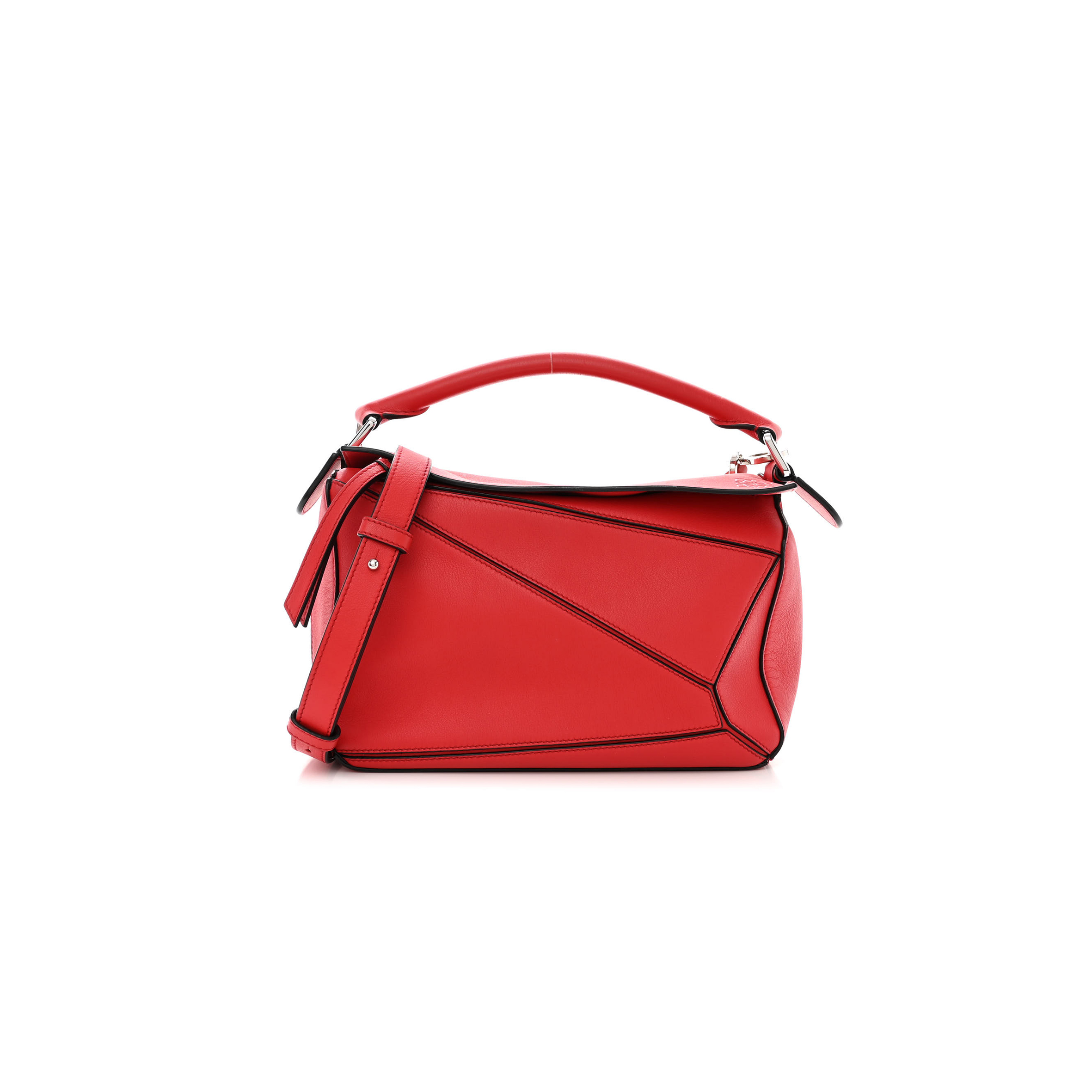 LOEWE CALFSKIN SMALL PUZZLE BAG SCARLET (24*16.5*10.5cm) LOEWE CALFSKIN SMALL PUZZLE BAG SCARLET (24*16.5*10.5cm)