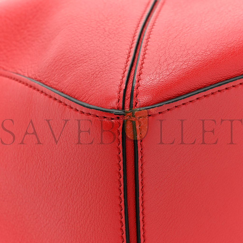 LOEWE CALFSKIN SMALL PUZZLE BAG SCARLET (24*16.5*10.5cm) LOEWE CALFSKIN SMALL PUZZLE BAG SCARLET (24*16.5*10.5cm)