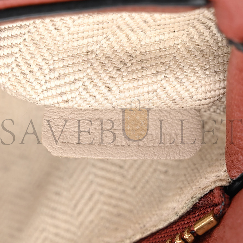 LOEWE CALFSKIN MINI PUZZLE BAG SPICE PUMPKIN (18*12.5*8cm) LOEWE CALFSKIN MINI PUZZLE BAG SPICE PUMPKIN (18*12.5*8cm)