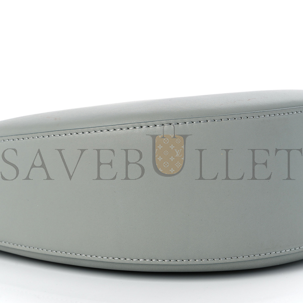 LOEWE SATIN CALFSKIN JACQUARD LUNA BAG ASH GREY (20*17*8cm) LOEWE SATIN CALFSKIN JACQUARD LUNA BAG ASH GREY (20*17*8cm)