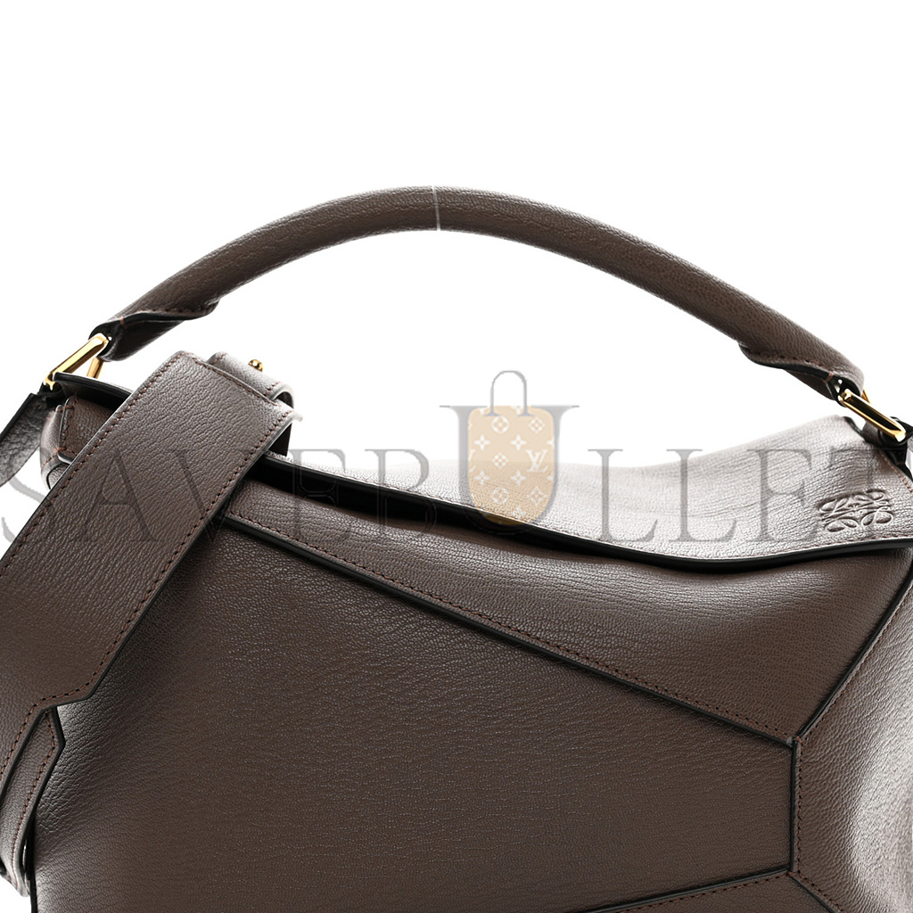 LOEWE GOATSKIN MEDIUM PUZZLE EDGE BAG TAUPE (29*19.5*14cm) LOEWE GOATSKIN MEDIUM PUZZLE EDGE BAG TAUPE (29*19.5*14cm)