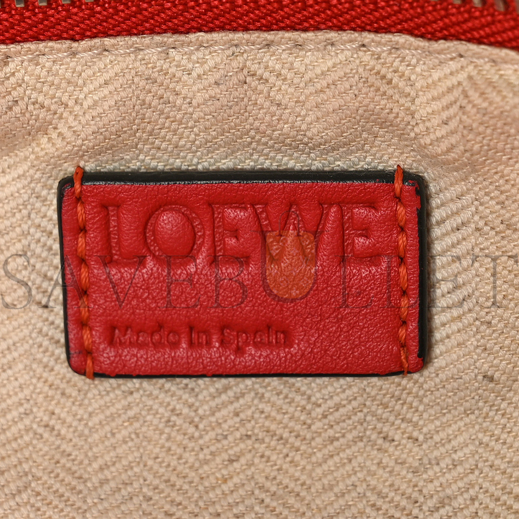 LOEWE CALFSKIN SMALL PUZZLE BAG SCARLET (24*16.5*10.5cm) LOEWE CALFSKIN SMALL PUZZLE BAG SCARLET (24*16.5*10.5cm)
