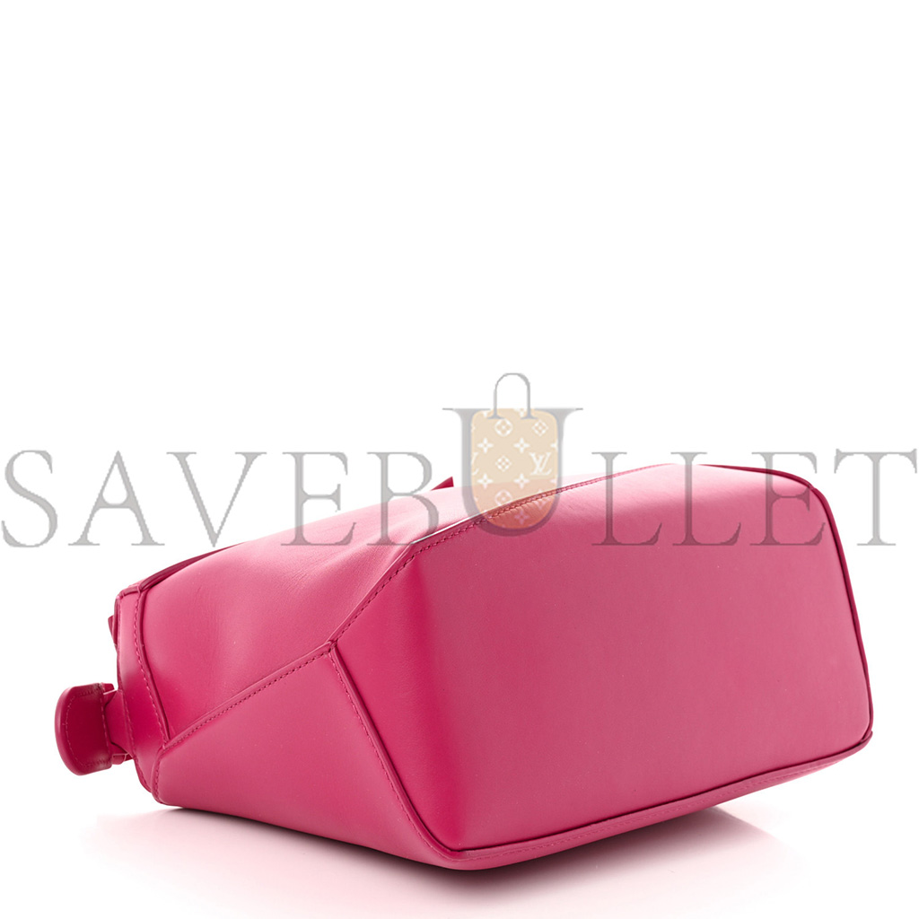LOEWE SATIN CALFSKIN MONOCHROME SMALL PUZZLE EDGE BAG RUBY RED GLAZE (24*16.5*10.5cm) LOEWE SATIN CALFSKIN MONOCHROME SMALL PUZZLE EDGE BAG RUBY RED GLAZE (24*16.5*10.5cm)