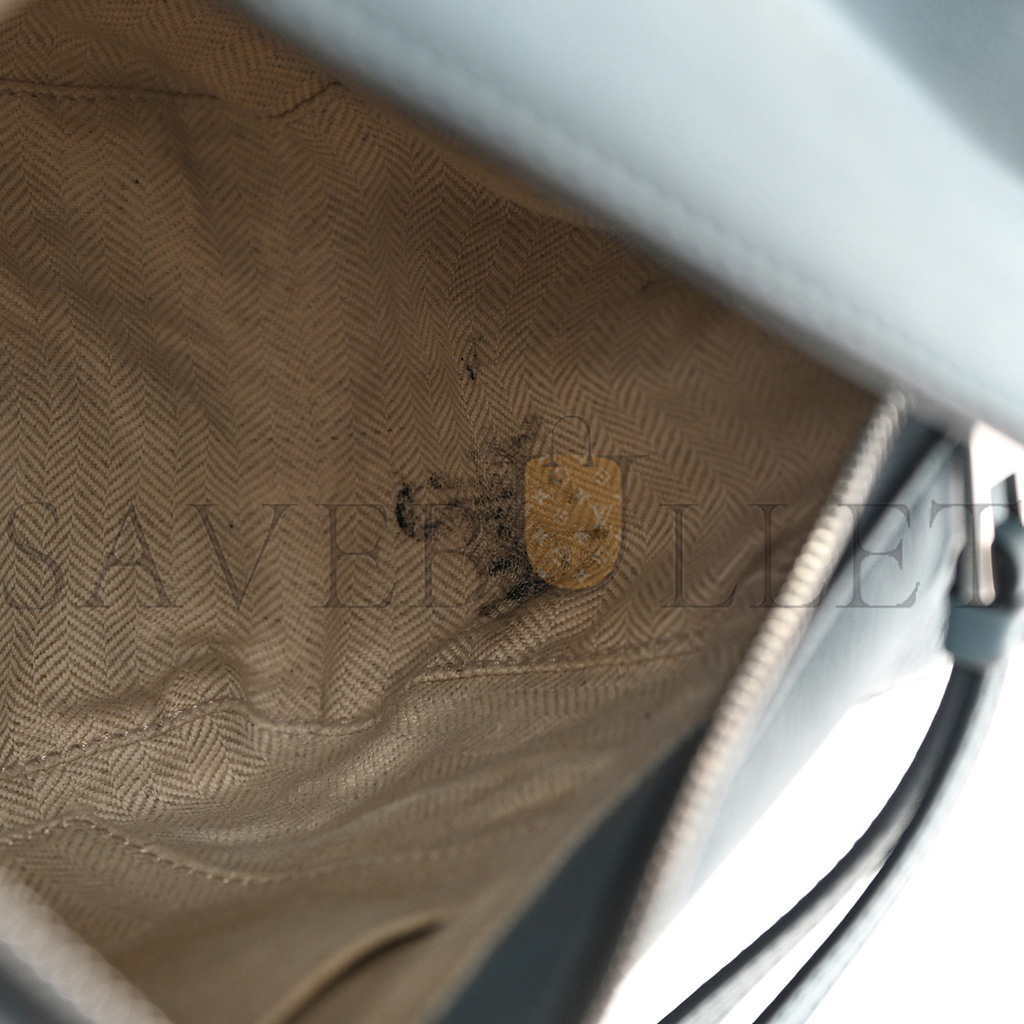 LOEWE CALFSKIN SMALL PUZZLE BAG STONE BLUE (24*16.5*10.5cm) LOEWE CALFSKIN SMALL PUZZLE BAG STONE BLUE (24*16.5*10.5cm)