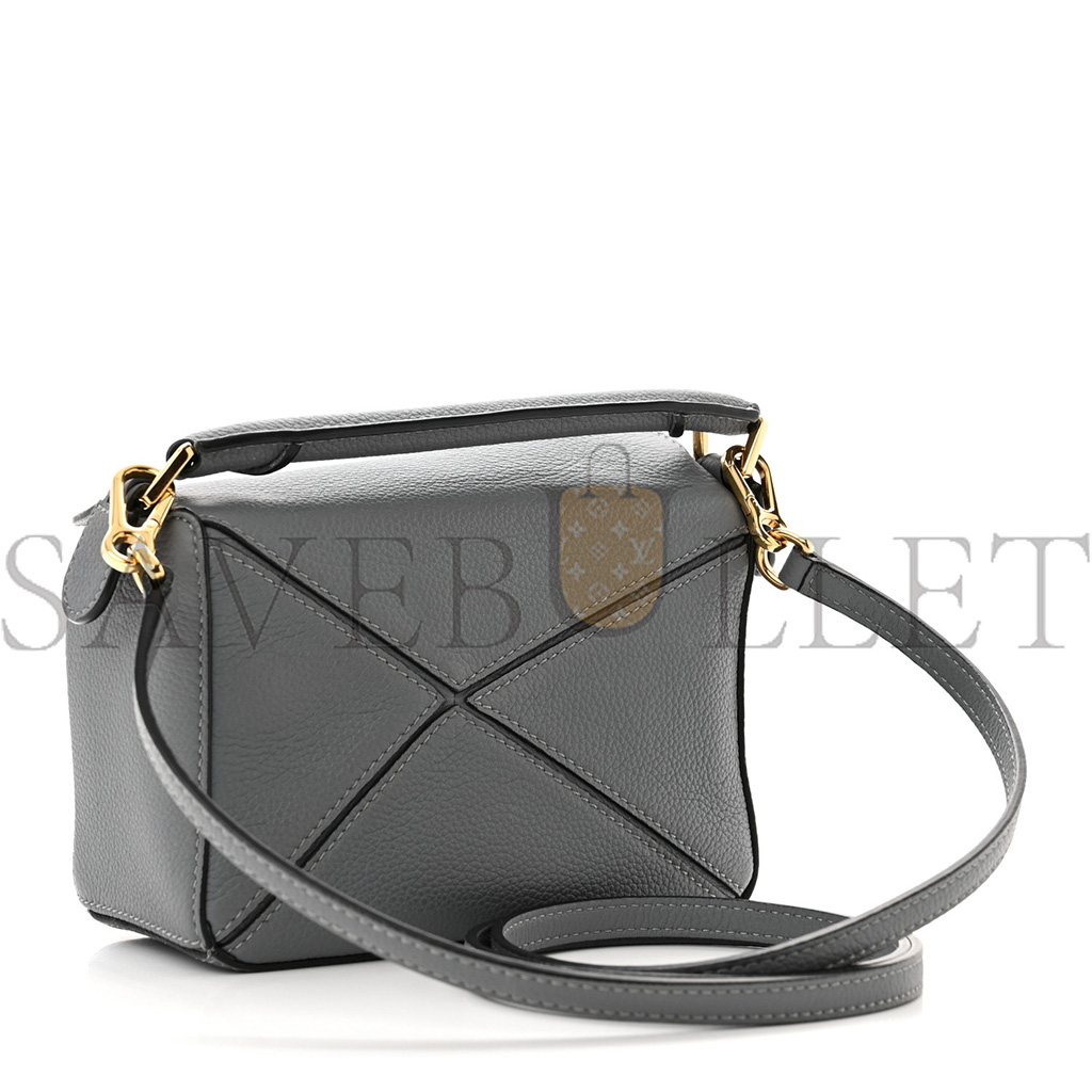 LOEWE CALFSKIN MINI PUZZLE BAG ASPHALT GREY (18*12.5*8cm) LOEWE CALFSKIN MINI PUZZLE BAG ASPHALT GREY (18*12.5*8cm)
