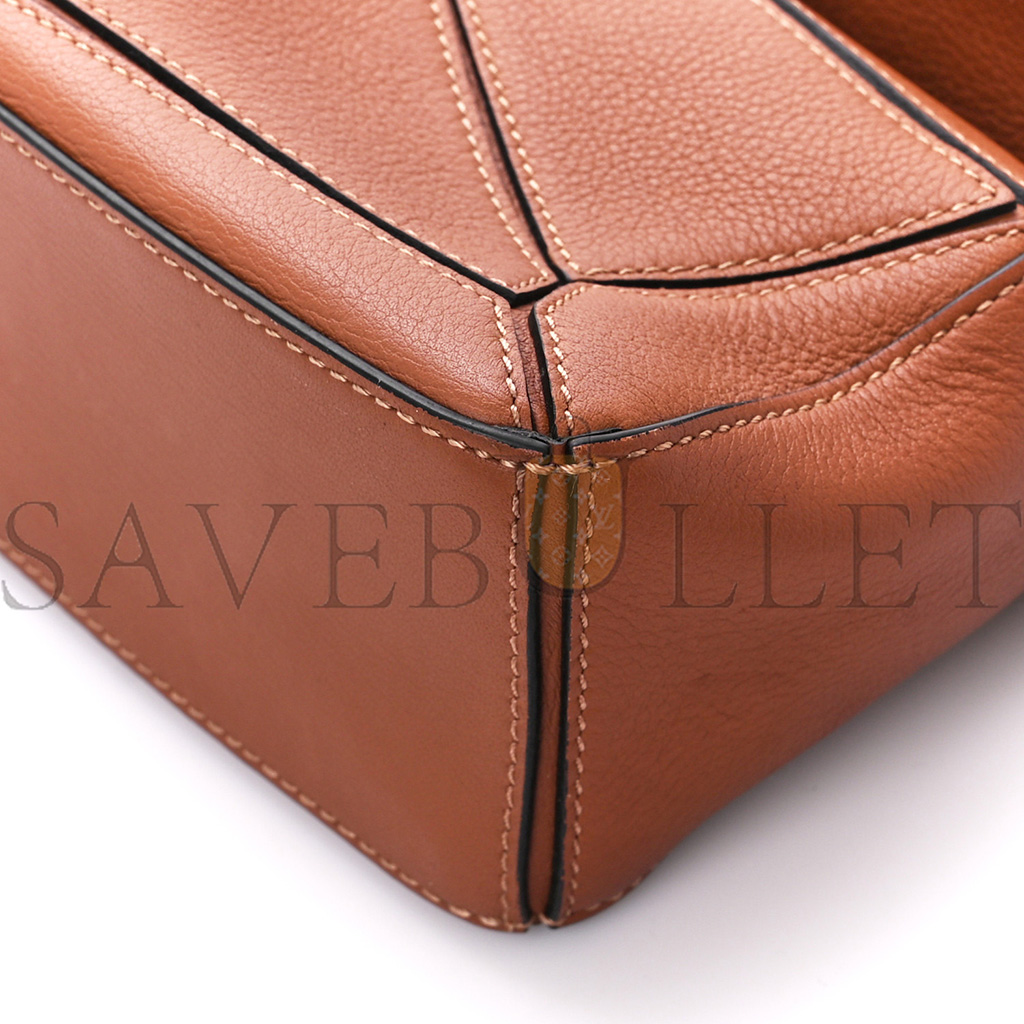LOEWE CALFSKIN MINI PUZZLE BAG TAN (18*12.5*8cm) LOEWE CALFSKIN MINI PUZZLE BAG TAN (18*12.5*8cm)