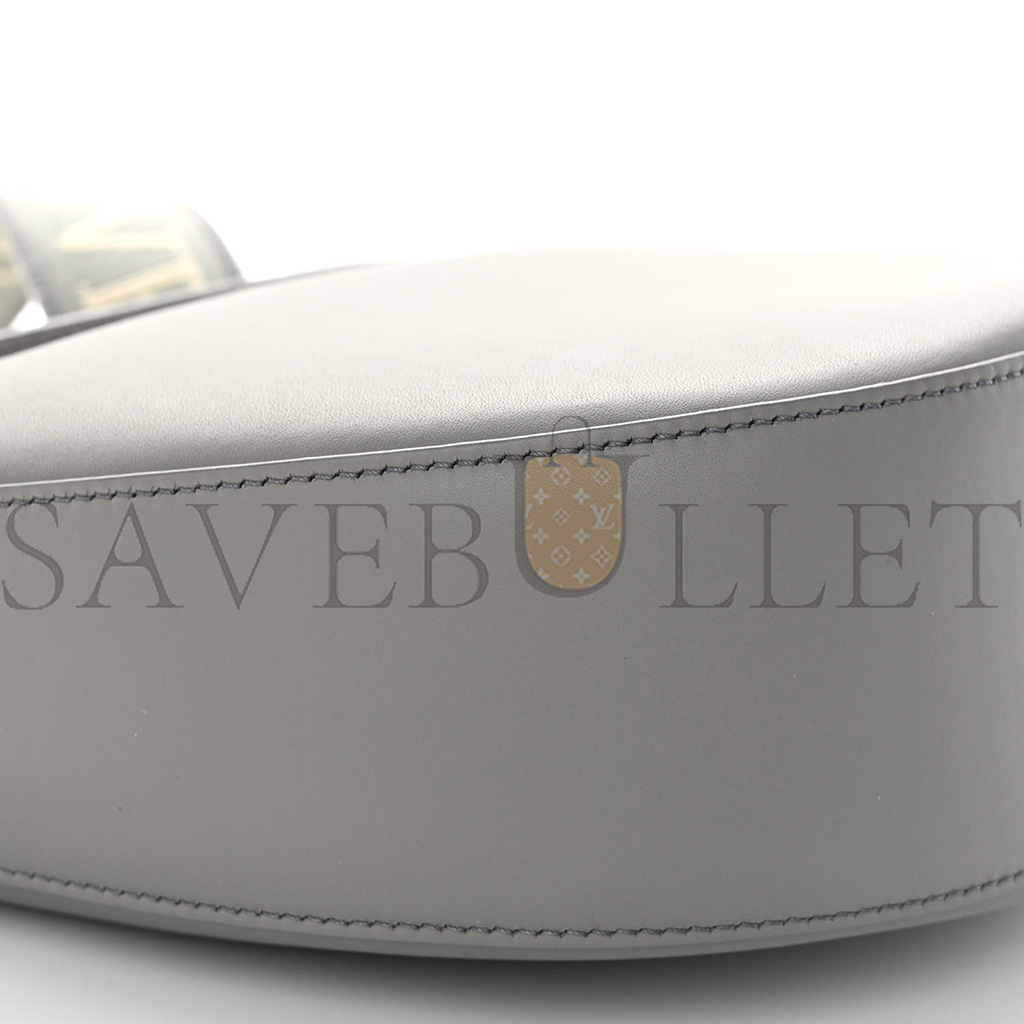 LOEWE SATIN CALFSKIN JACQUARD LUNA BAG PEARL GREY (26*22*8cm) LOEWE SATIN CALFSKIN JACQUARD LUNA BAG PEARL GREY (26*22*8cm)