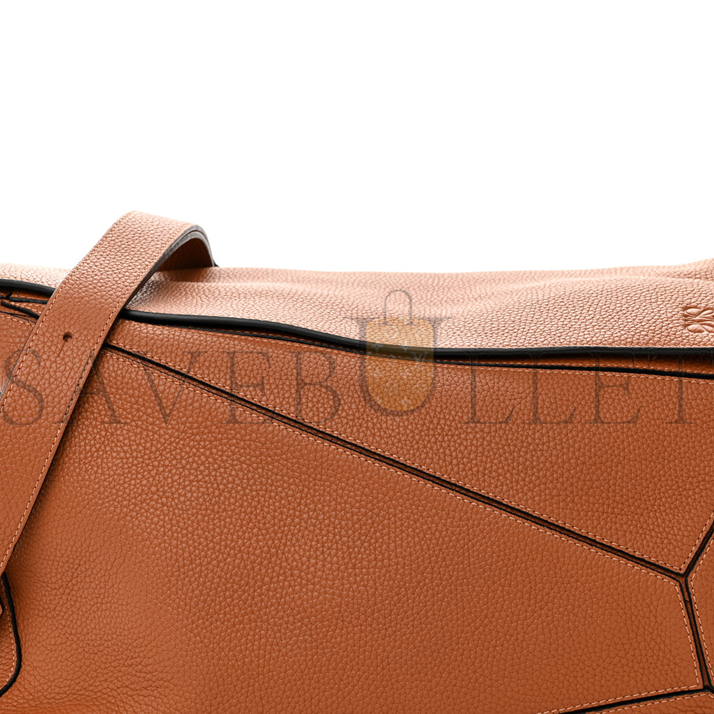 LOEWE CALFSKIN LARGE PUZZLE BAG TAN (36.5*23*19cm) LOEWE CALFSKIN LARGE PUZZLE BAG TAN (36.5*23*19cm)