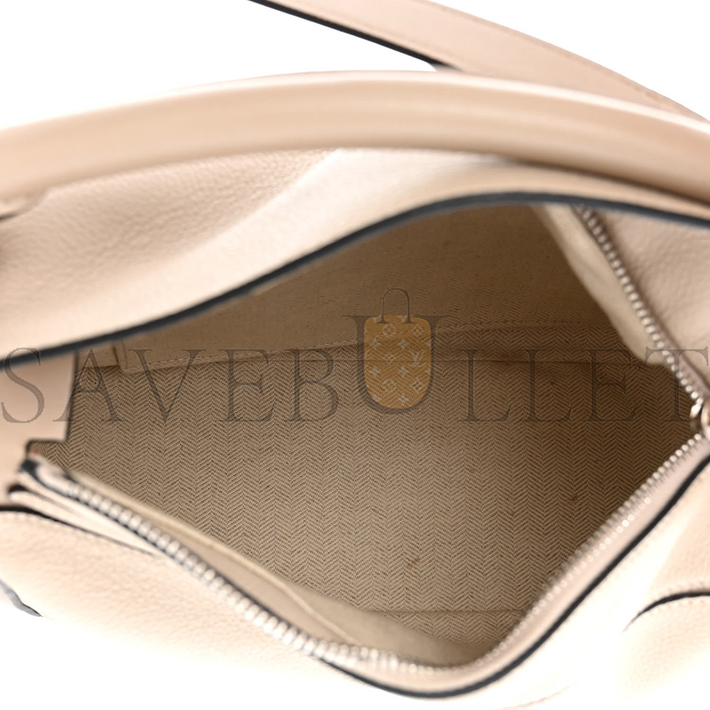 LOEWE GRAINED CALFSKIN SMALL PUZZLE BAG SAND (24*16.5*10.5cm) LOEWE GRAINED CALFSKIN SMALL PUZZLE BAG SAND (24*16.5*10.5cm)