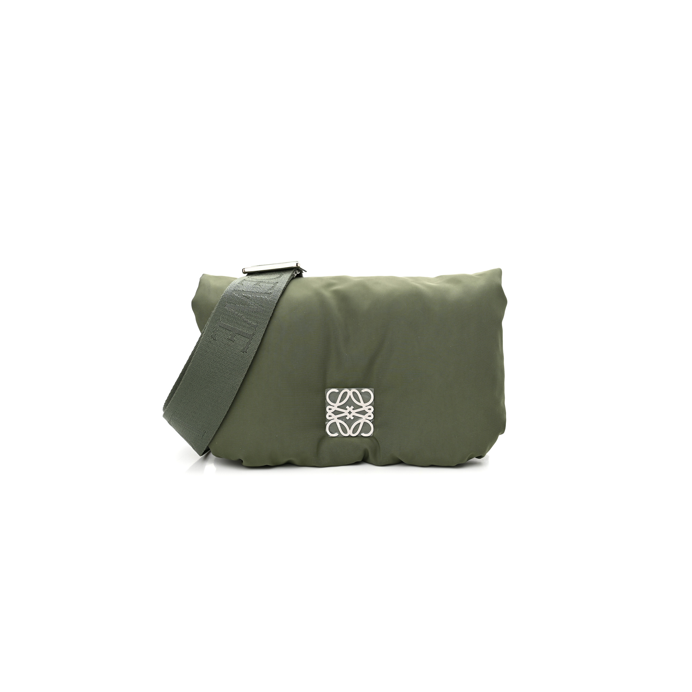 LOEWE NYLON MINI GOYA PUFFER BAG VINTAGE KHAKI (19*13*6cm) LOEWE NYLON MINI GOYA PUFFER BAG VINTAGE KHAKI (19*13*6cm)