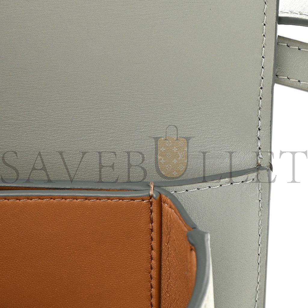 LOEWE SILK CALFSKIN SMALL GOYA BAG GRAY (19*13*6cm) LOEWE SILK CALFSKIN SMALL GOYA BAG GRAY (19*13*6cm)