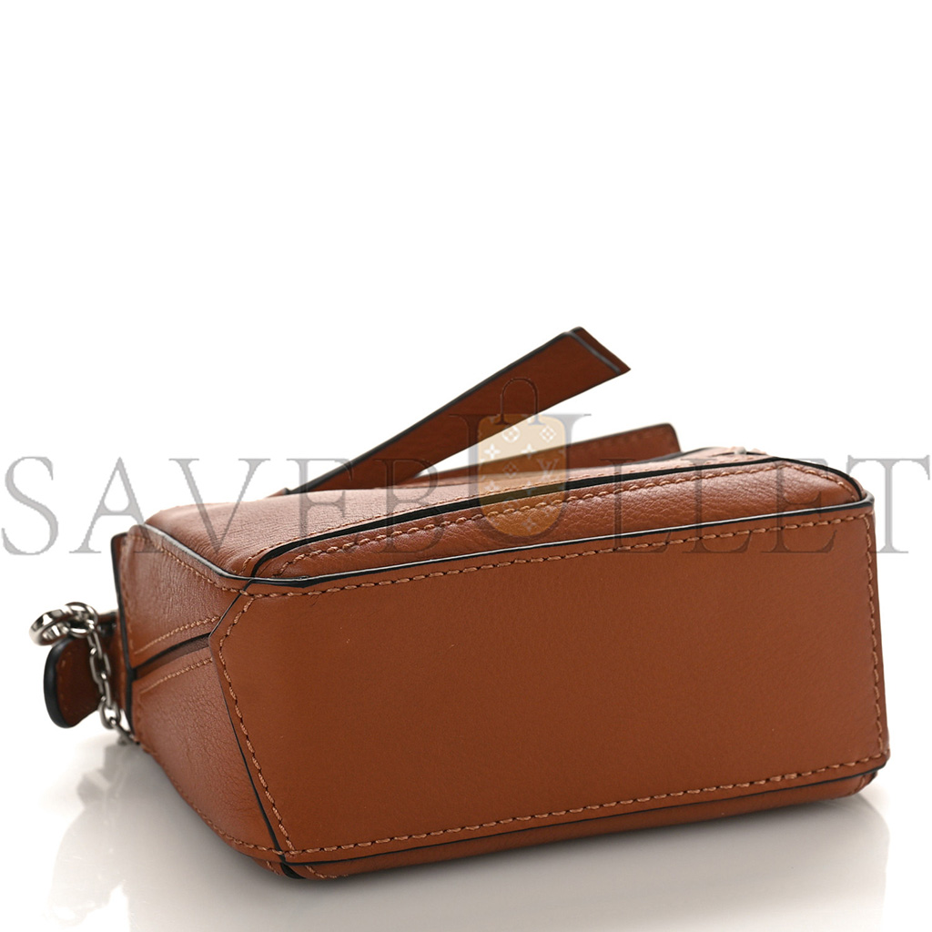 LOEWE CALFSKIN NANO PUZZLE BAG TAN (13*10*6cm) LOEWE CALFSKIN NANO PUZZLE BAG TAN (13*10*6cm)