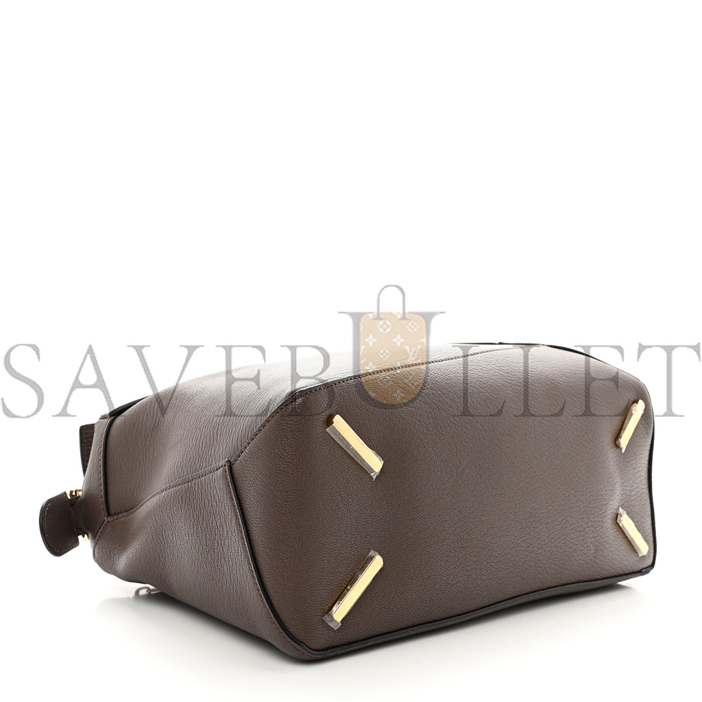 LOEWE GOATSKIN MEDIUM PUZZLE EDGE BAG TAUPE (29*19.5*14cm) LOEWE GOATSKIN MEDIUM PUZZLE EDGE BAG TAUPE (29*19.5*14cm)