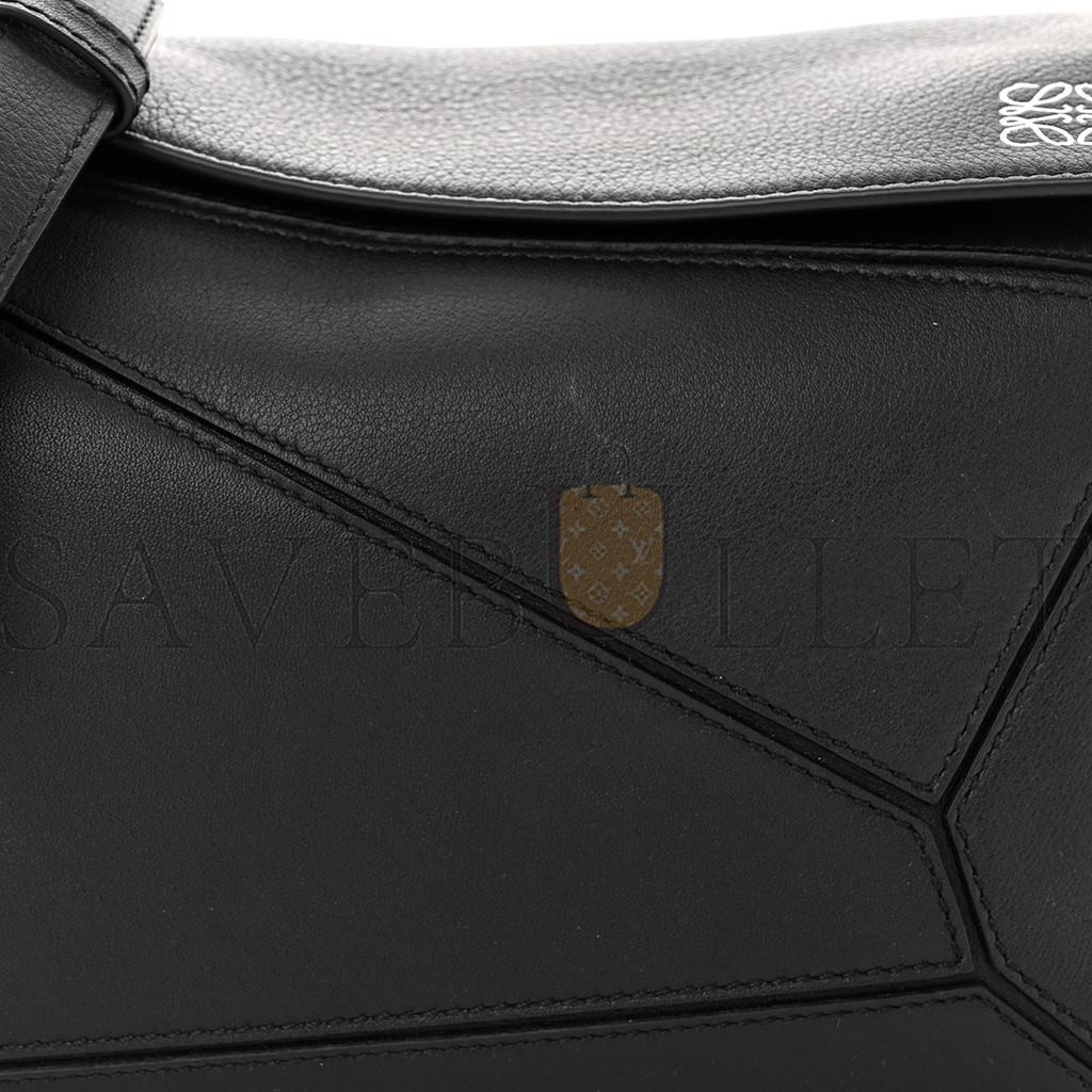 LOEWE CALFSKIN SMALL PUZZLE BAG BLACK (24*16.5*10.5cm) LOEWE CALFSKIN SMALL PUZZLE BAG BLACK (24*16.5*10.5cm)