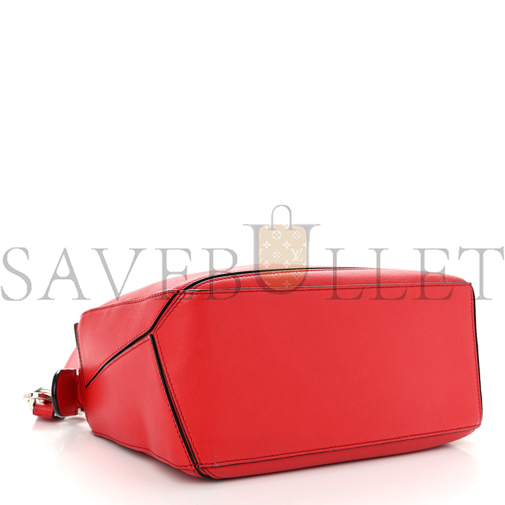 LOEWE CALFSKIN SMALL PUZZLE BAG SCARLET (24*16.5*10.5cm) LOEWE CALFSKIN SMALL PUZZLE BAG SCARLET (24*16.5*10.5cm)