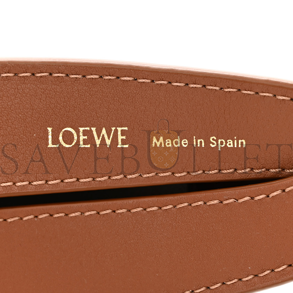 LOEWE JACQUARD ANAGRAM CALFSKIN SMALL LUNA BAG TAN PECAN (23*18*6cm) LOEWE JACQUARD ANAGRAM CALFSKIN SMALL LUNA BAG TAN PECAN (23*18*6cm)