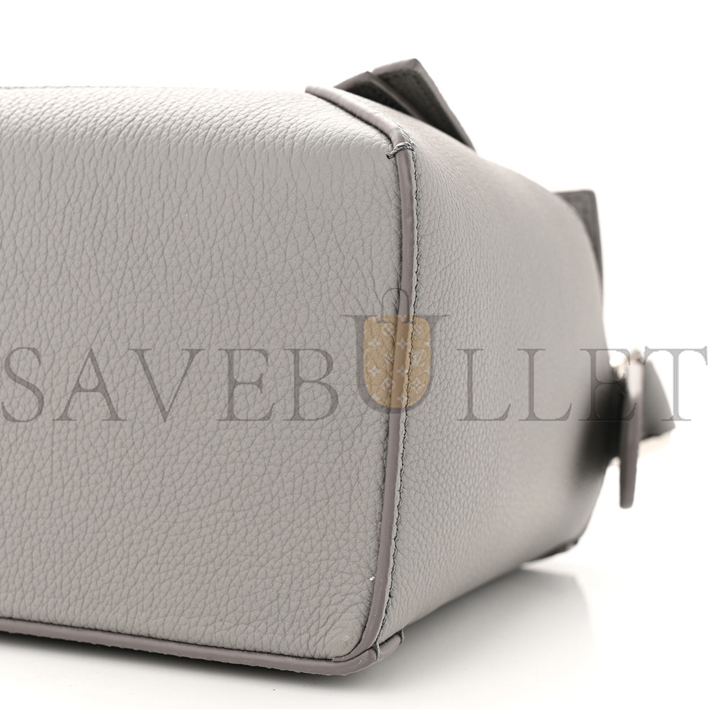 LOEWE CALFSKIN SMALL PUZZLE EDGE BAG PEARL GREY (24*15*11cm) LOEWE CALFSKIN SMALL PUZZLE EDGE BAG PEARL GREY (24*15*11cm)