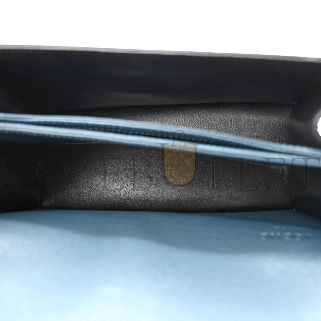 LOEWE GRAINED CALFSKIN MEDIUM BARCELONA SHOULDER BAG INDIGO (23*15*8cm) LOEWE GRAINED CALFSKIN MEDIUM BARCELONA SHOULDER BAG INDIGO (23*15*8cm)