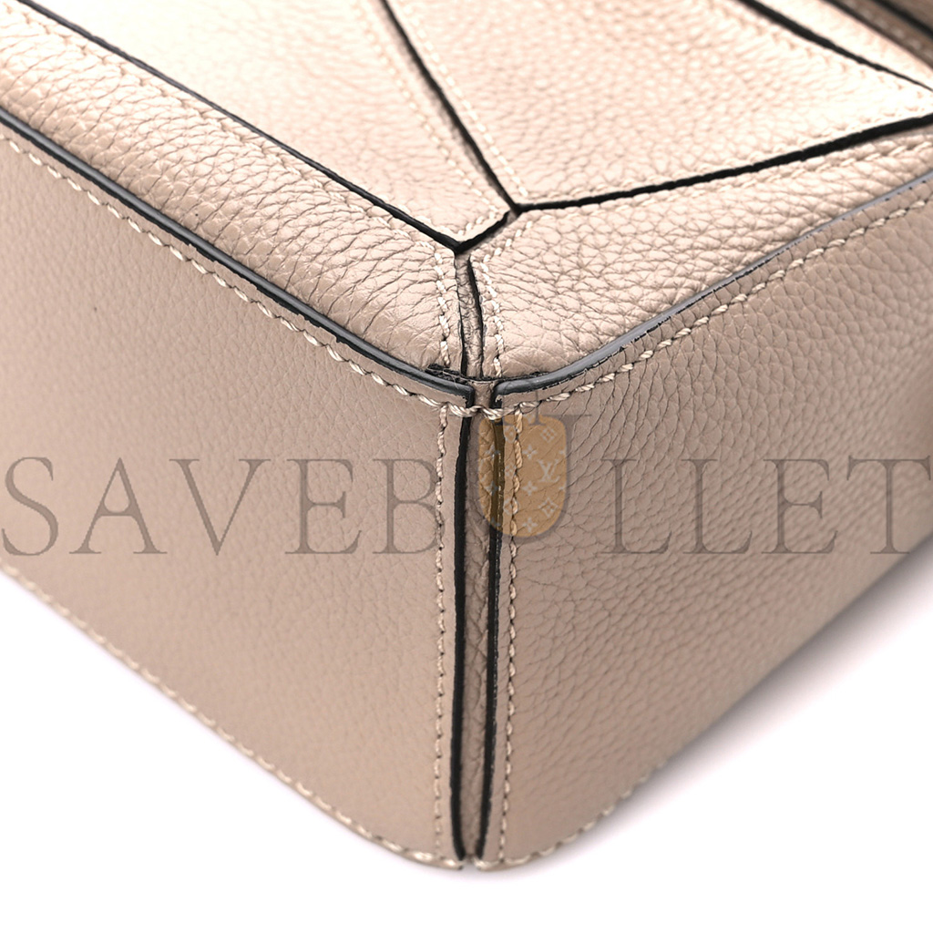 LOEWE CALFSKIN MINI PUZZLE BAG SAND MINK (18*12.5*8cm) LOEWE CALFSKIN MINI PUZZLE BAG SAND MINK (18*12.5*8cm)