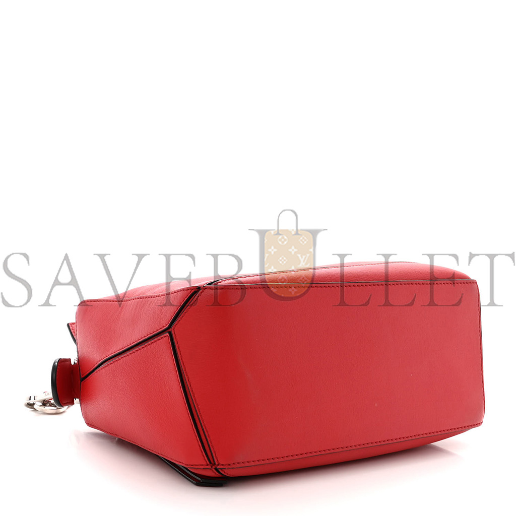 LOEWE CALFSKIN SMALL PUZZLE BAG SCARLET (24*16.5*10.5cm) LOEWE CALFSKIN SMALL PUZZLE BAG SCARLET (24*16.5*10.5cm)