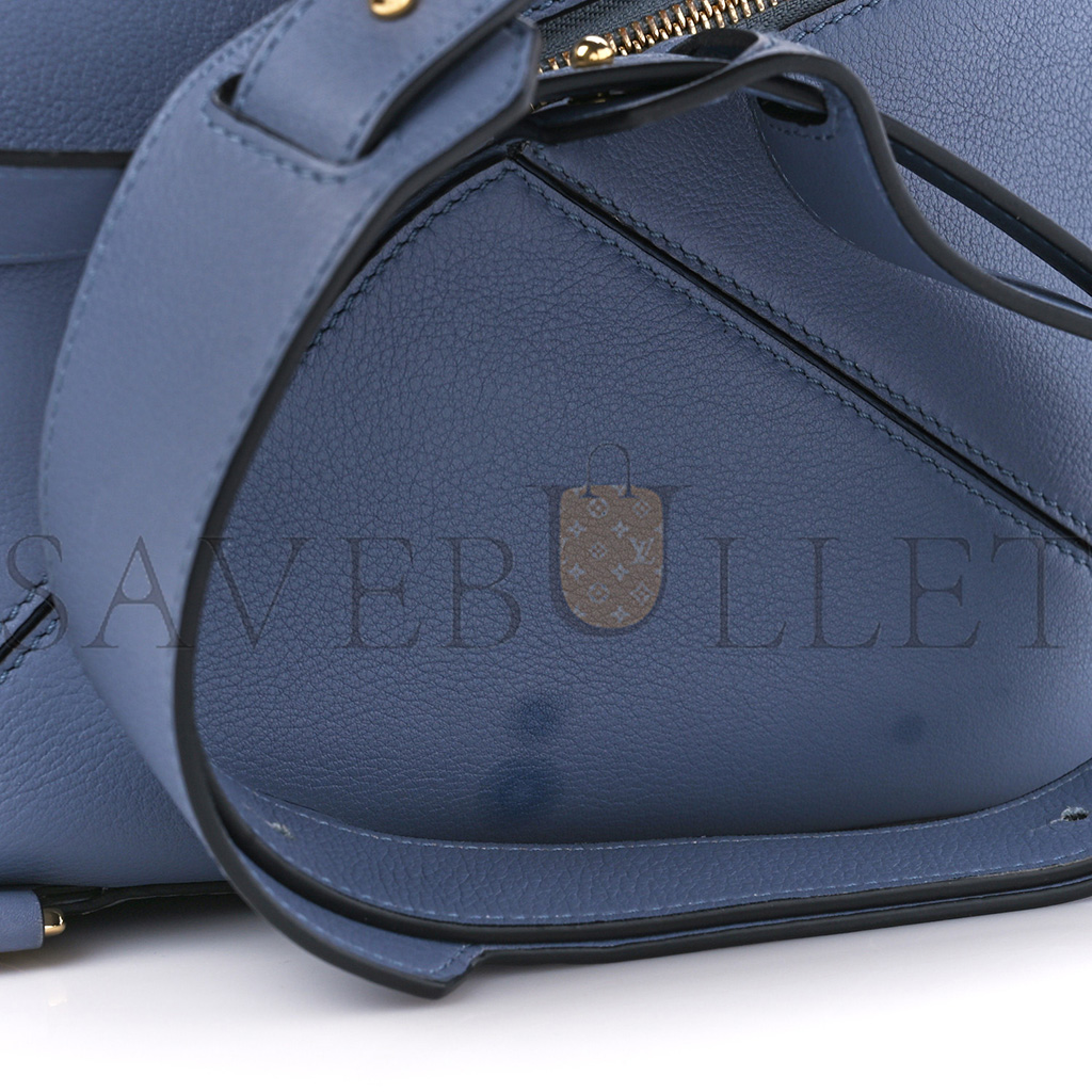 LOEWE CALFSKIN MEDIUM PUZZLE BAG BLUE (29*19.5*14cm) LOEWE CALFSKIN MEDIUM PUZZLE BAG BLUE (29*19.5*14cm)