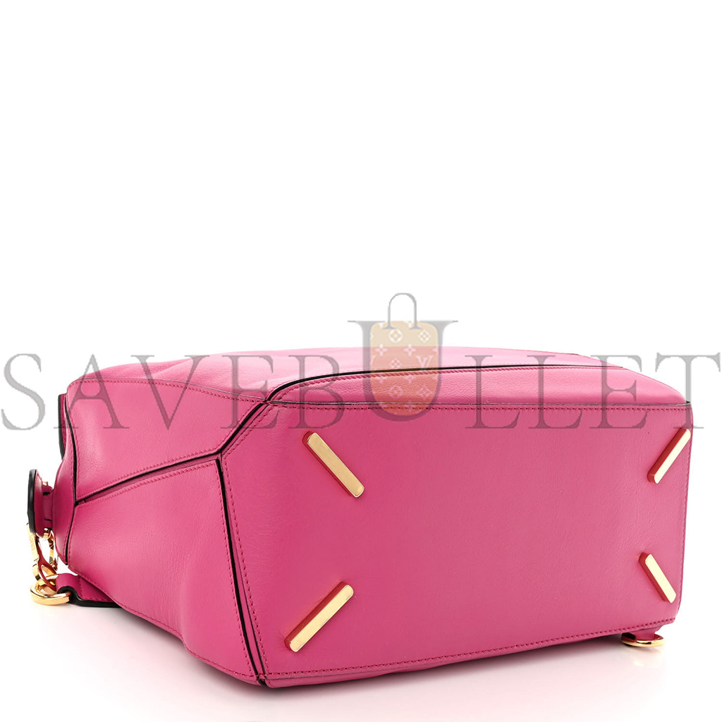 LOEWE CALFSKIN MEDIUM PUZZLE BAG FUCHSIA (29*18*12cm) LOEWE CALFSKIN MEDIUM PUZZLE BAG FUCHSIA (29*18*12cm)