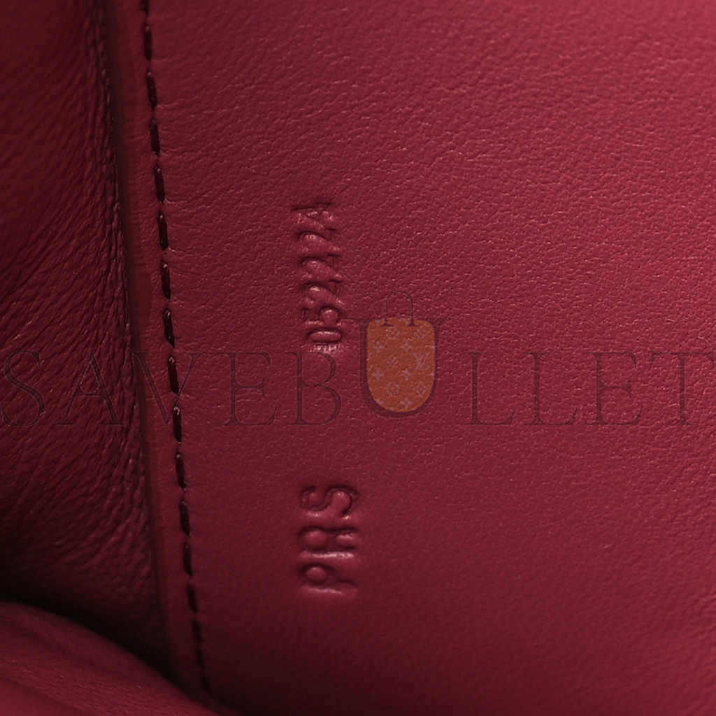 LOEWE LAMBSKIN GOYA PUFFER BAG PLUMROSE (23*18*10cm) LOEWE LAMBSKIN GOYA PUFFER BAG PLUMROSE (23*18*10cm)