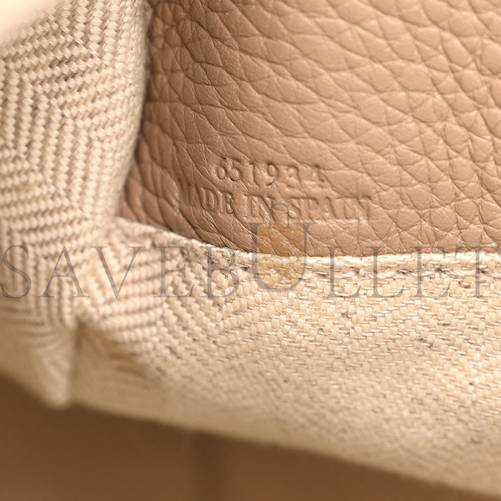 LOEWE GRAINED CALFSKIN SMALL PUZZLE BAG SAND MINK (24*16.5*10.5cm) LOEWE GRAINED CALFSKIN SMALL PUZZLE BAG SAND MINK (24*16.5*10.5cm)