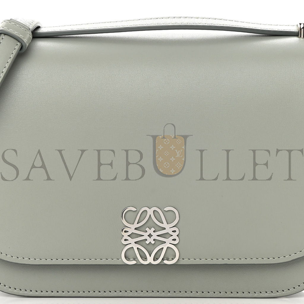 LOEWE SILK CALFSKIN SMALL GOYA BAG GRAY (19*13*6cm) LOEWE SILK CALFSKIN SMALL GOYA BAG GRAY (19*13*6cm)