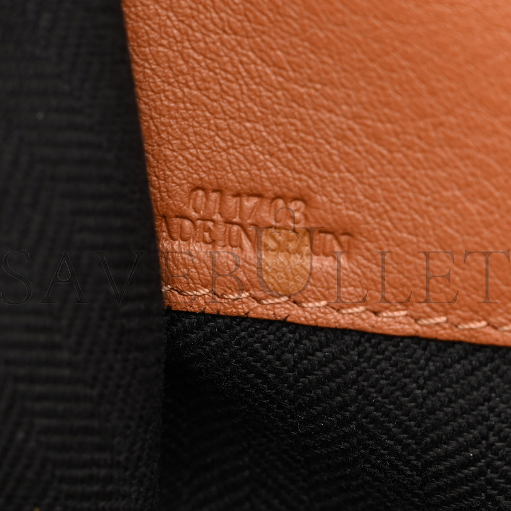 LOEWE CALFSKIN SMALL HAMMOCK SHOULDER BAG TAN (30*25*13.5cm) LOEWE CALFSKIN SMALL HAMMOCK SHOULDER BAG TAN (30*25*13.5cm)