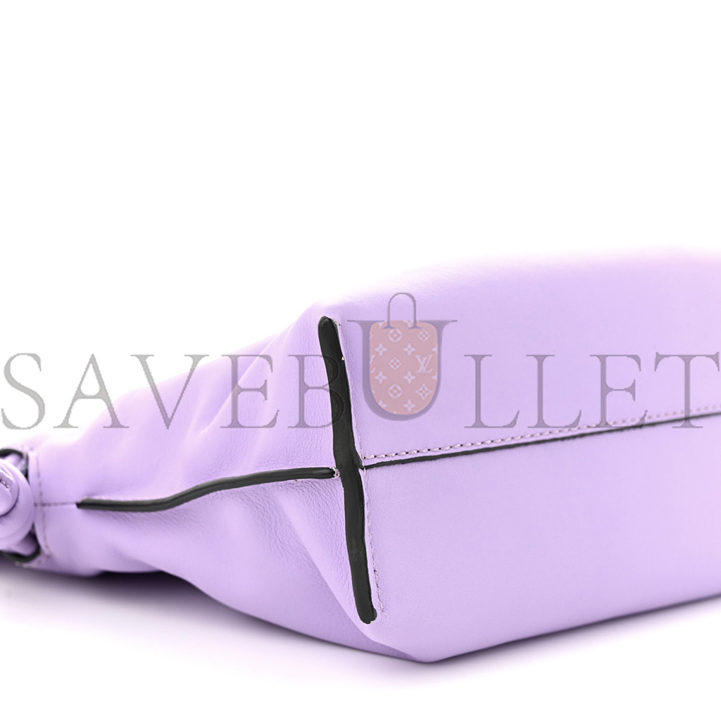 LOEWE CALFSKIN MINI FLAMENCO KNOT BAG LIGHT MAUVE (23*18*7cm) LOEWE CALFSKIN MINI FLAMENCO KNOT BAG LIGHT MAUVE (23*18*7cm)