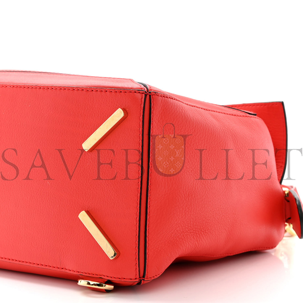 LOEWE CALFSKIN MEDIUM PUZZLE BAG SCARLET (28*18*12cm) LOEWE CALFSKIN MEDIUM PUZZLE BAG SCARLET (28*18*12cm)