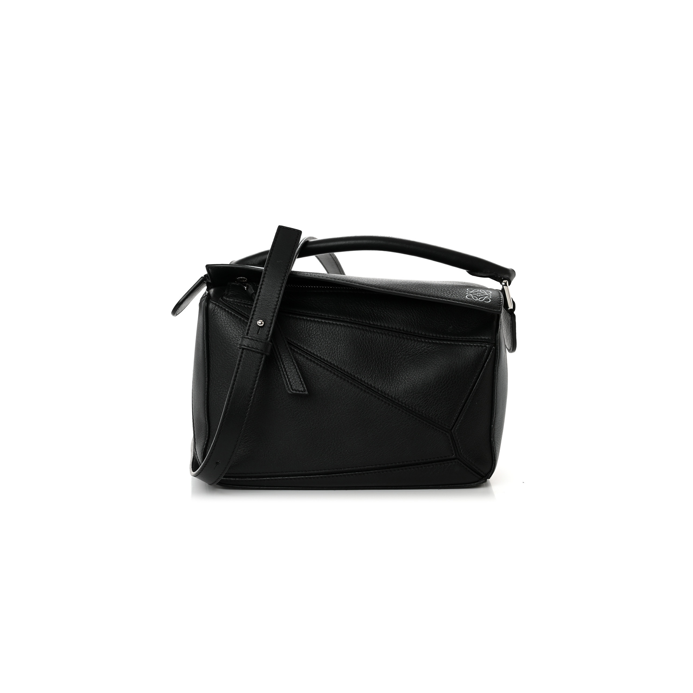 LOEWE CALFSKIN MEDIUM PUZZLE BAG BLACK (24*16.5*10.5cm) LOEWE CALFSKIN MEDIUM PUZZLE BAG BLACK (24*16.5*10.5cm)