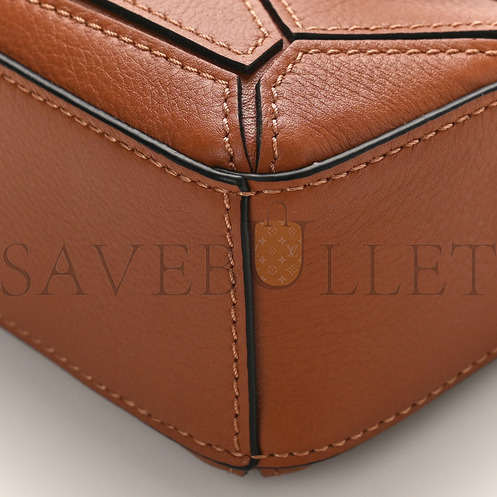 LOEWE CALFSKIN NANO PUZZLE BAG TAN (13*10*6cm) LOEWE CALFSKIN NANO PUZZLE BAG TAN (13*10*6cm)