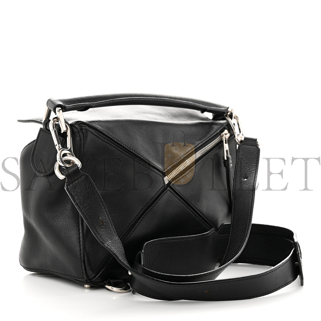 LOEWE CALFSKIN SMALL PUZZLE BAG BLACK (29*16.5*10.5cm) LOEWE CALFSKIN SMALL PUZZLE BAG BLACK (29*16.5*10.5cm)