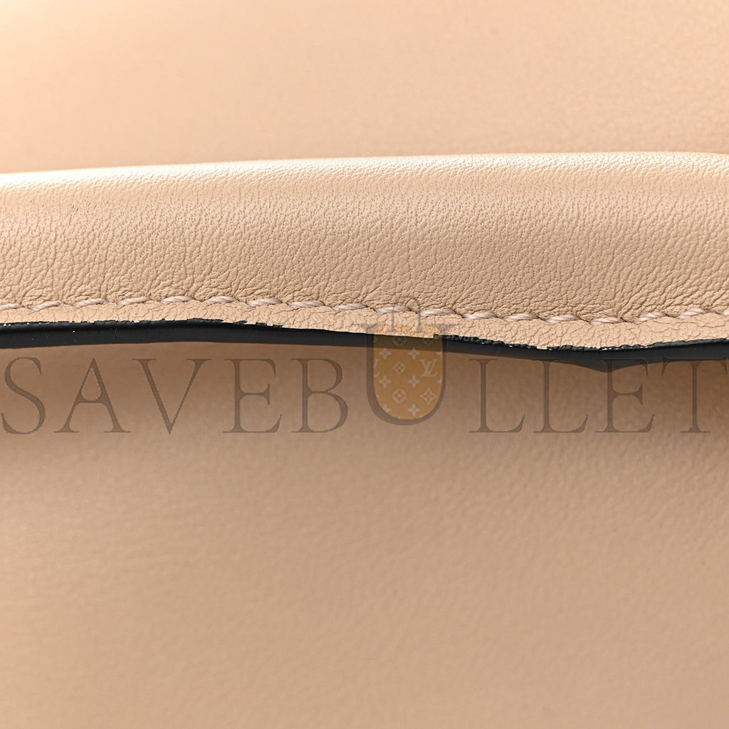 LOEWE CALFSKIN SMALL PUZZLE BAG DUSTY BEIGE SOFT WHITE (24*16.5*10.5cm) LOEWE CALFSKIN SMALL PUZZLE BAG DUSTY BEIGE SOFT WHITE (24*16.5*10.5cm)