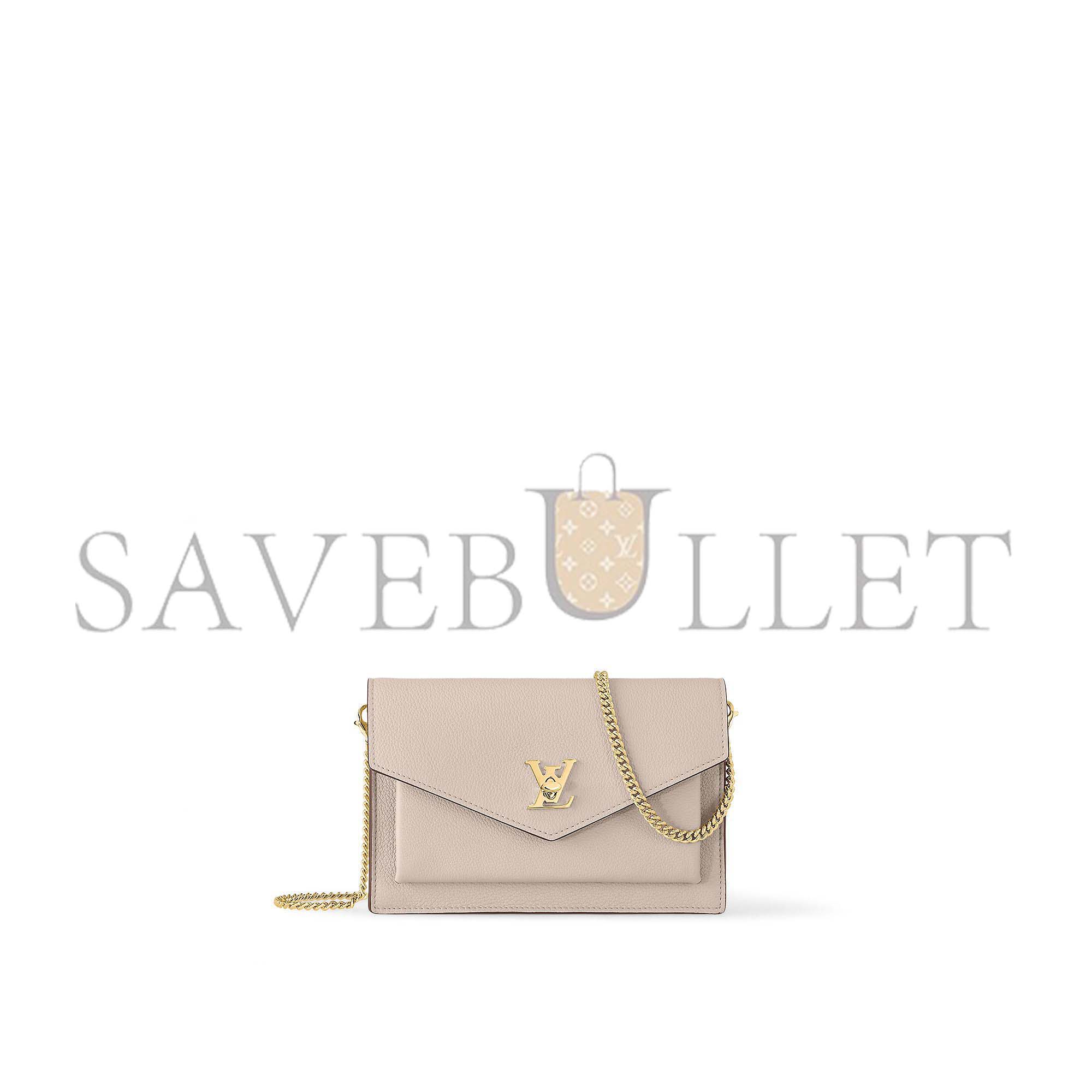 LOUIS VUITTON MYLOCKME CHAIN POCHETTE M80673 (19*12.7*3cm) LOUIS VUITTON MYLOCKME CHAIN POCHETTE M80673 (19*12.7*3cm)