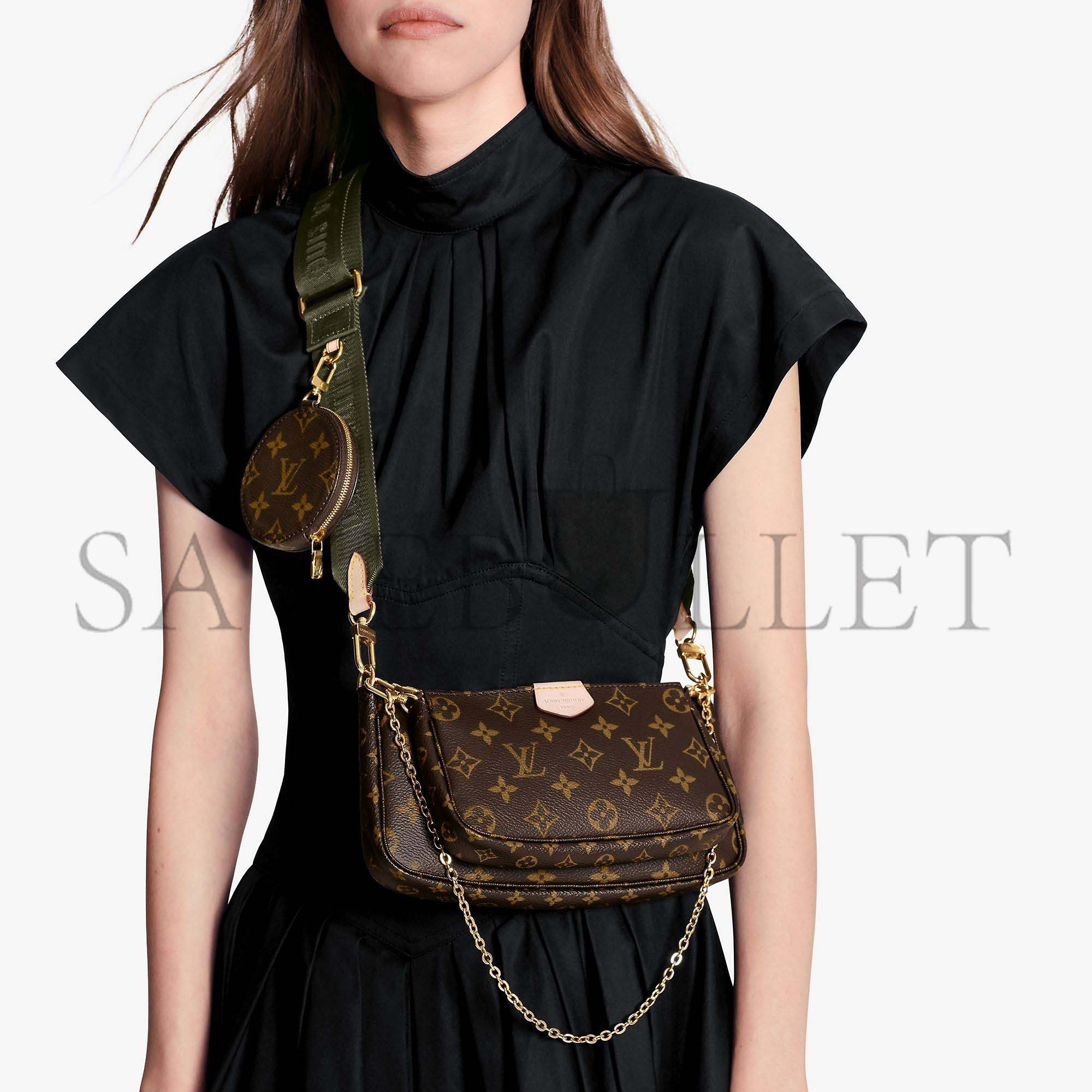 LOUIS VUITTON MULTI POCHETTE ACCESSOIRES M44813 (24*13*4cm) LOUIS VUITTON MULTI POCHETTE ACCESSOIRES M44813 (24*13*4cm)