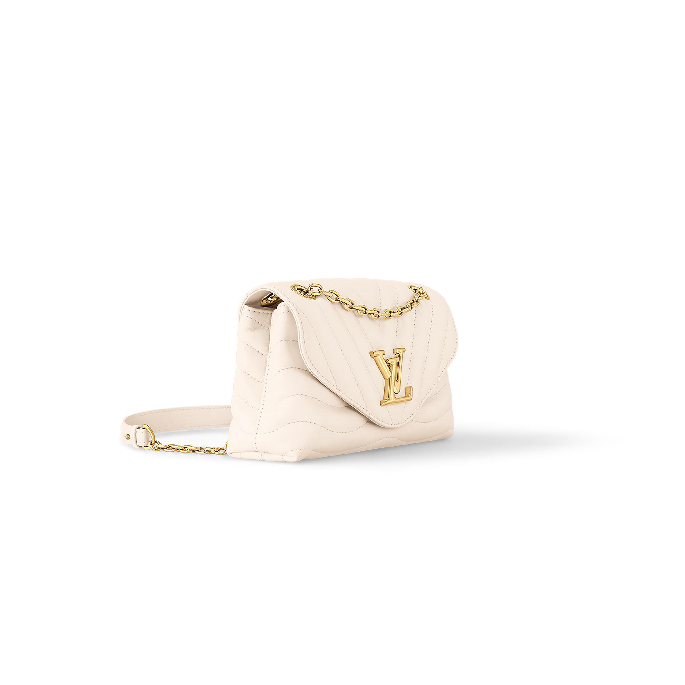 LOUIS VUITTON NEW WAVE CHAIN BAG MM M58549 (24*14*9cm) LOUIS VUITTON NEW WAVE CHAIN BAG MM M58549 (24*14*9cm)