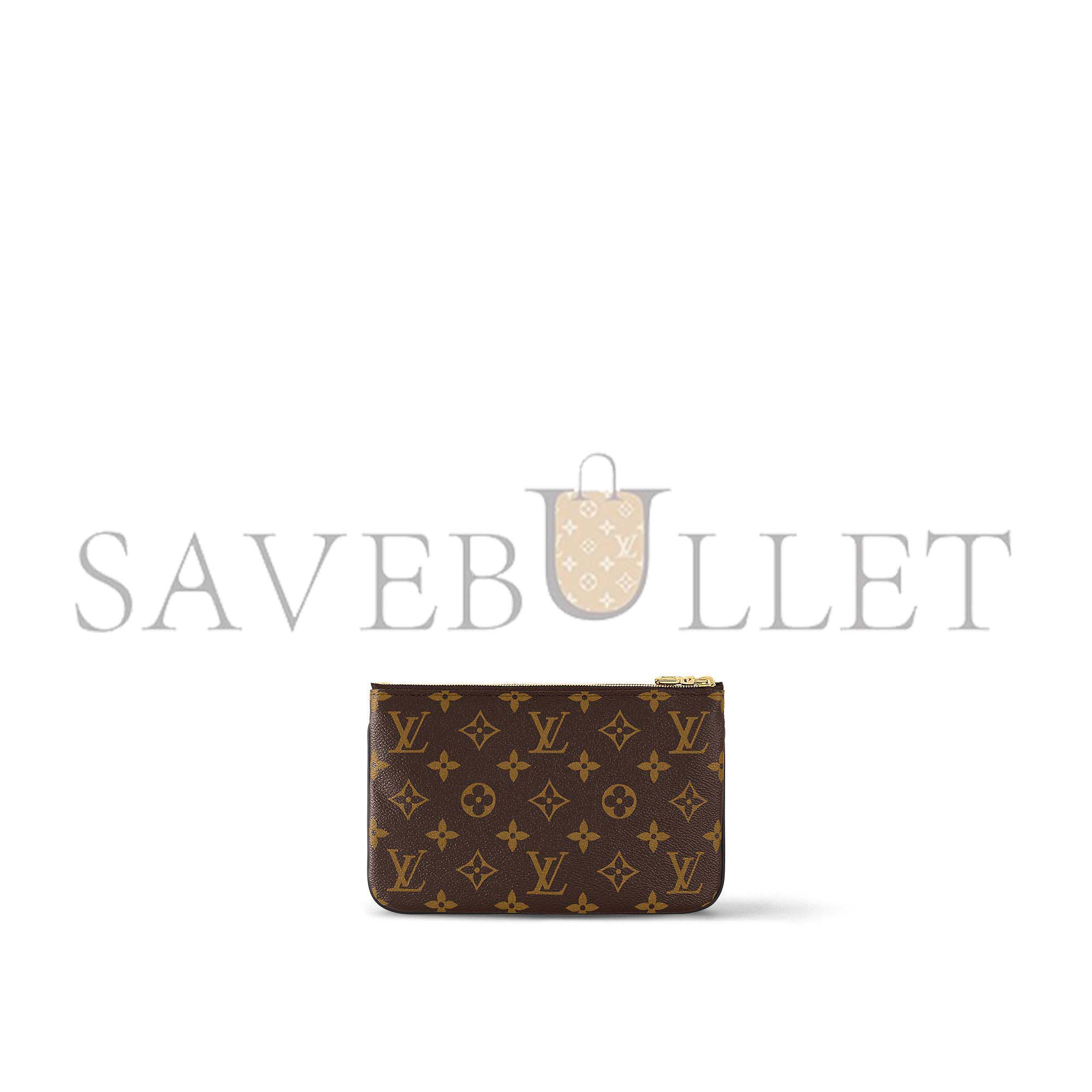 LOUIS VUITTON DOUBLE ZIP POCHETTE M69203 (20*12.5*3cm) LOUIS VUITTON DOUBLE ZIP POCHETTE M69203 (20*12.5*3cm)