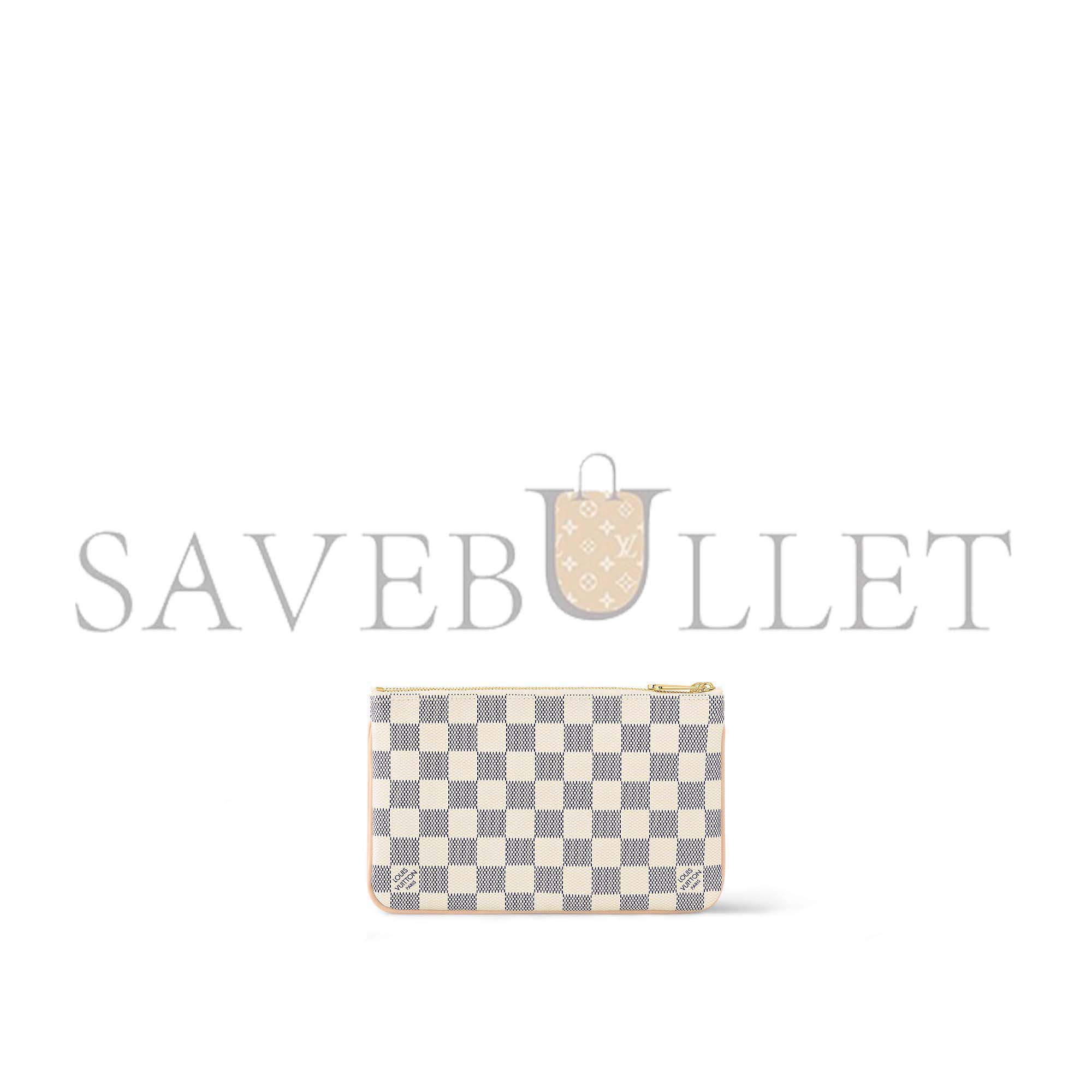 LOUIS VUITTON DOUBLE ZIP POCHETTE N60460 (20*12.5*3cm) LOUIS VUITTON DOUBLE ZIP POCHETTE N60460 (20*12.5*3cm)