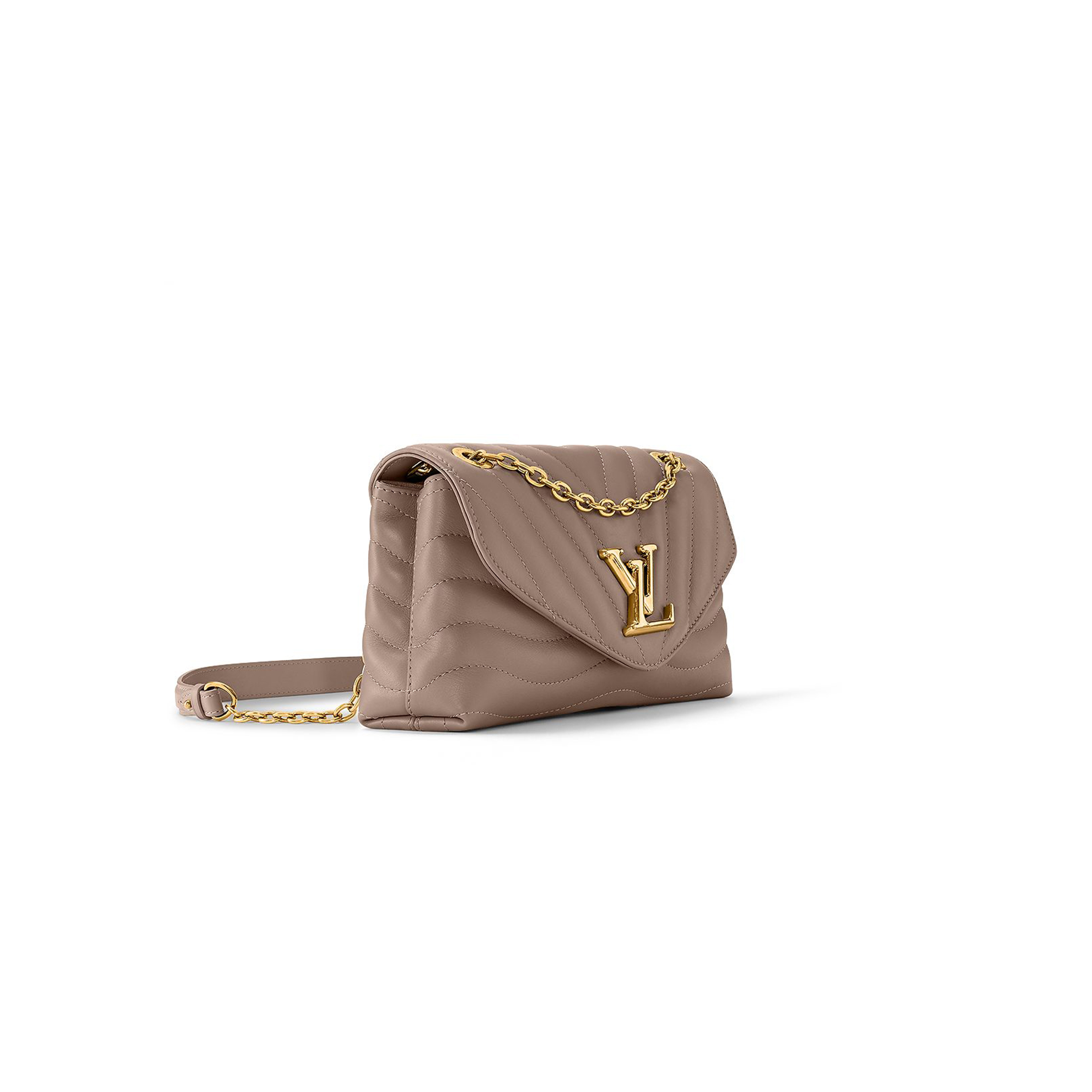 LOUIS VUITTON NEW WAVE CHAIN BAG MM M58550 (24*14*9cm) LOUIS VUITTON NEW WAVE CHAIN BAG MM M58550 (24*14*9cm)