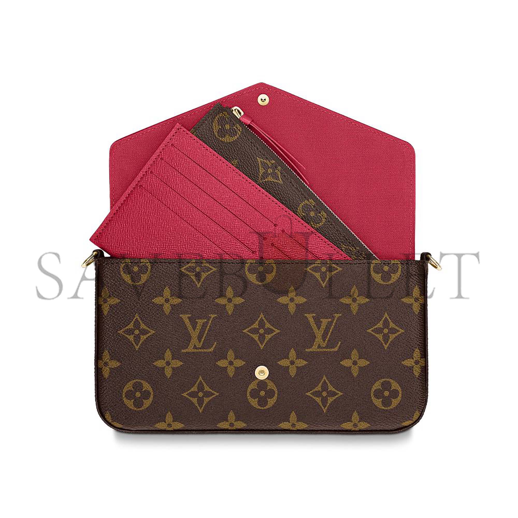 LOUIS VUITTON FÉLICIE POCHETTE M63700 (21*12*3cm) LOUIS VUITTON FÉLICIE POCHETTE M63700 (21*12*3cm)