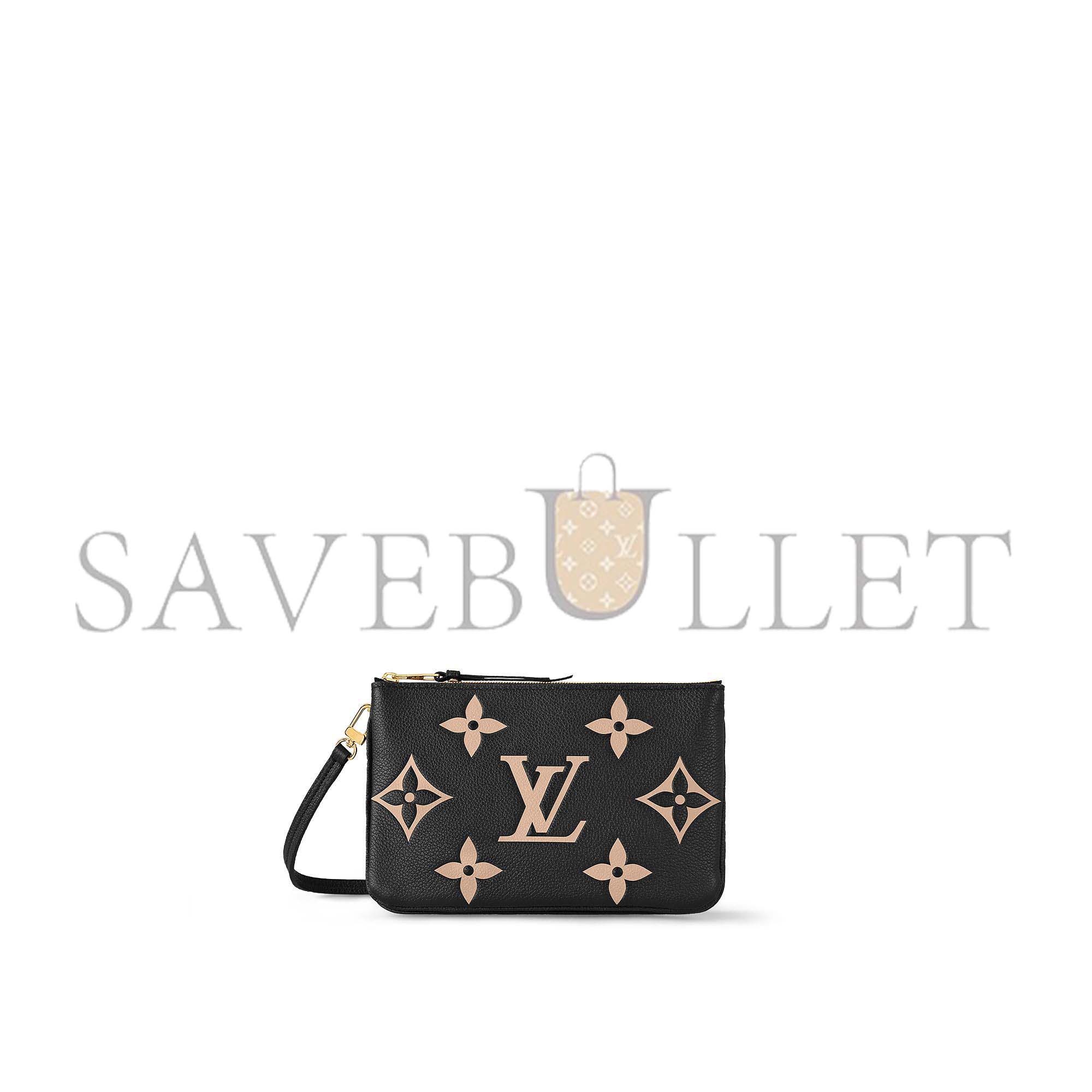 LOUIS VUITTON DOUBLE ZIP POCHETTE M80732 (20*12.5*3cm) LOUIS VUITTON DOUBLE ZIP POCHETTE M80732 (20*12.5*3cm)