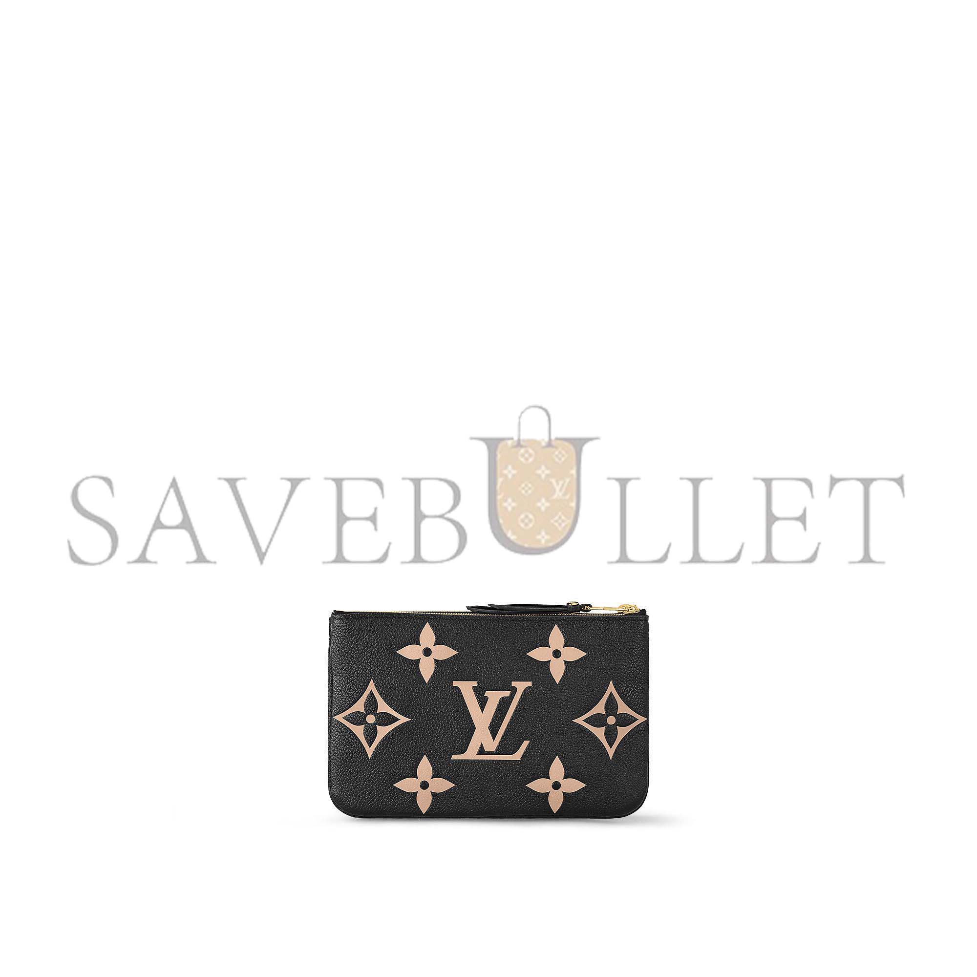 LOUIS VUITTON DOUBLE ZIP POCHETTE M80732 (20*12.5*3cm) LOUIS VUITTON DOUBLE ZIP POCHETTE M80732 (20*12.5*3cm)