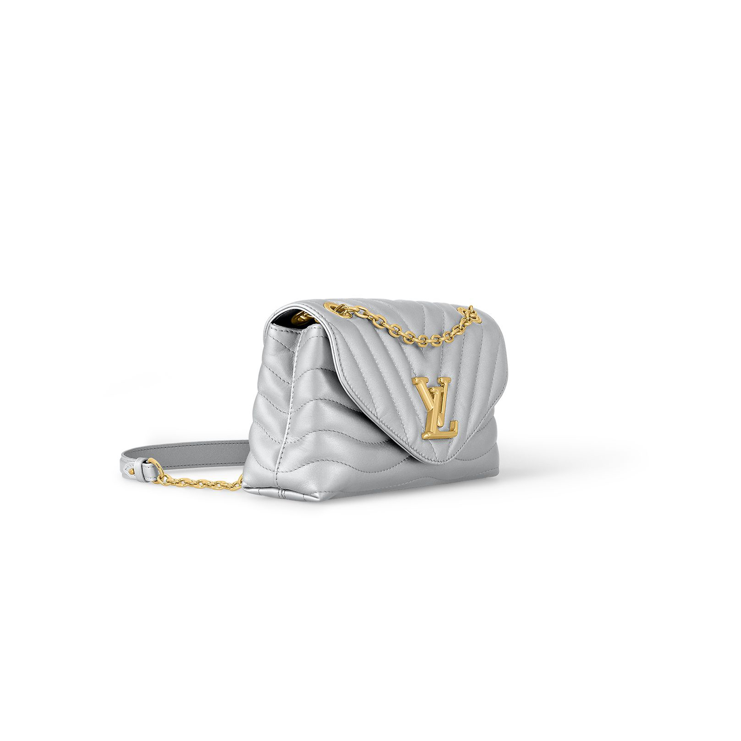 LOUIS VUITTON NEW WAVE CHAIN BAG MM M21348 (24*14*9cm) LOUIS VUITTON NEW WAVE CHAIN BAG MM M21348 (24*14*9cm)