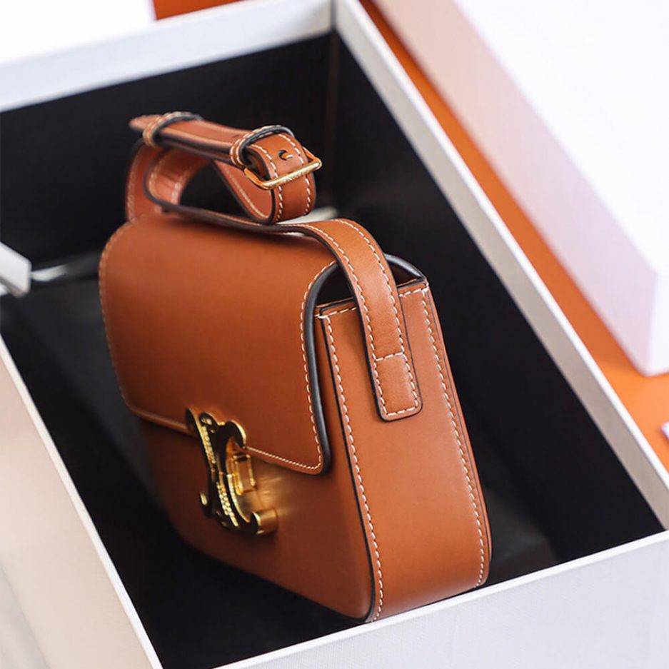 CELINE TRIOMPHE SHOULDER BAG 194143BFN.04LU (20*10*4cm) CELINE TRIOMPHE SHOULDER BAG 194143BFN.04LU (20*10*4cm)