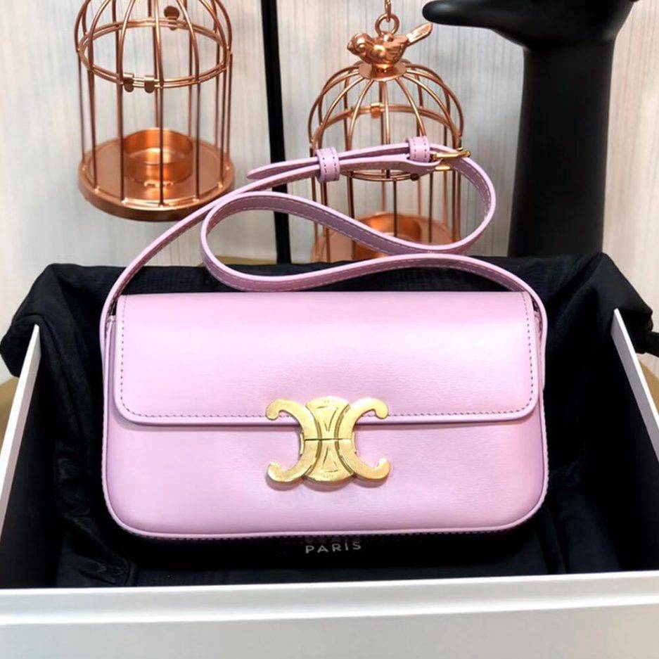 CELINE TRIOMPHE SHOULDER BAG 194143BF4.24RQ (20*10*4cm) CELINE TRIOMPHE SHOULDER BAG 194143BF4.24RQ (20*10*4cm)