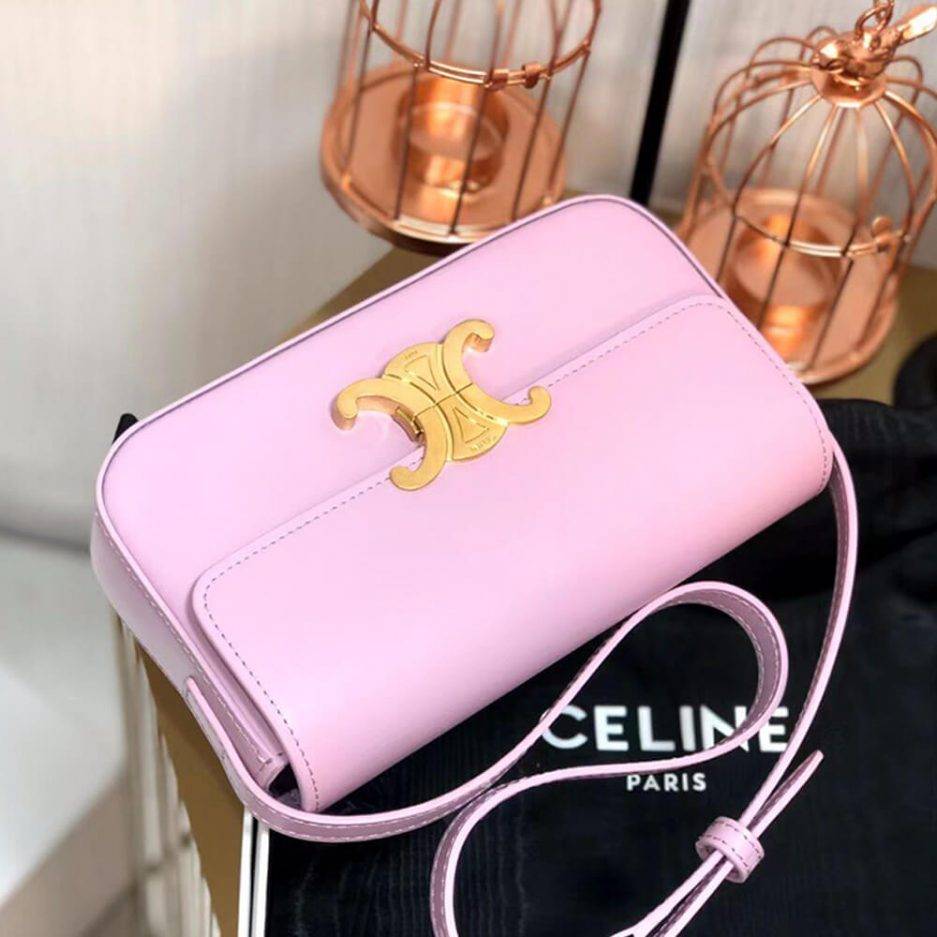 CELINE TRIOMPHE SHOULDER BAG 194143BF4.24RQ (20*10*4cm) CELINE TRIOMPHE SHOULDER BAG 194143BF4.24RQ (20*10*4cm)