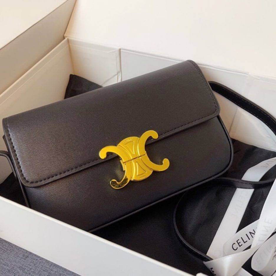 CELINE TRIOMPHE SHOULDER BAG 194143BF4.38NO (20cm*10cm*4cm) CELINE TRIOMPHE SHOULDER BAG 194143BF4.38NO (20cm*10cm*4cm)